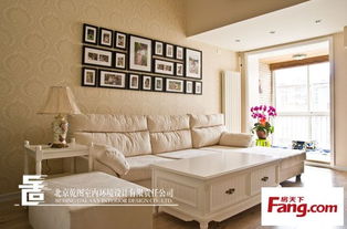 现代简约二居室86平米10万 东花市东三条装修案例 珠海房天下家居装修网