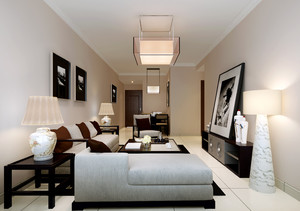 70平米普通户型中式风格家装装修图片设计-珠海齐装网装修效果图