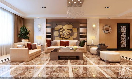 哈尔滨装修公司 爱达88 180平港式风格装修效果图