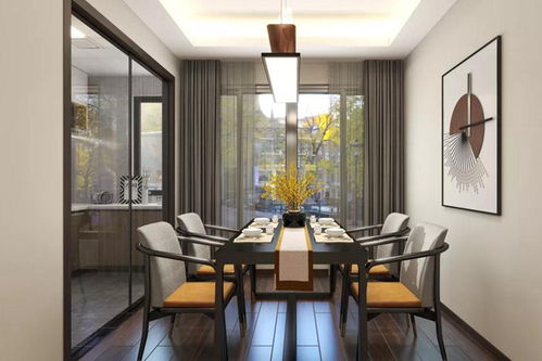 珠海新中式风格装修,繁华里的无华