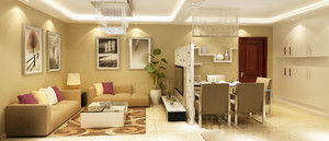 124平米普通户型欧式风格家装装修图片设计-珠海齐装网装修效果图