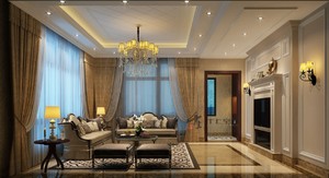 175平米复式户型地中海风格家装装修设计鉴赏——珠海齐装网装修效果图